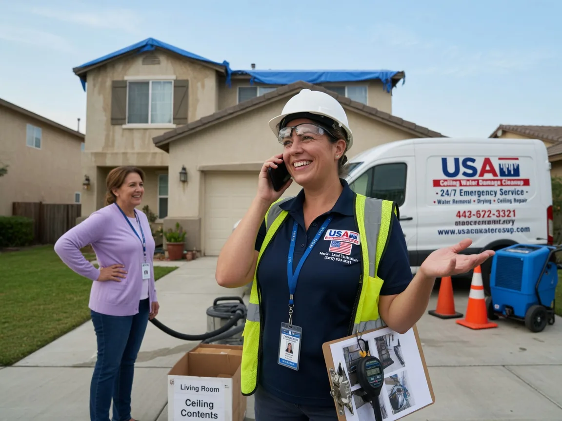 Ceiling Water Damage Restoration Yukon, OK FAQs