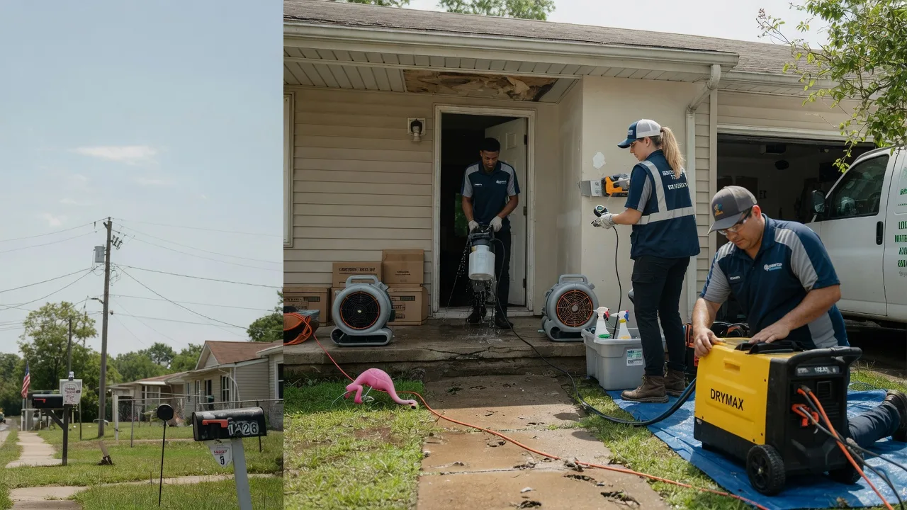 Storm Damage Water Removal in Yukon, OK near me
